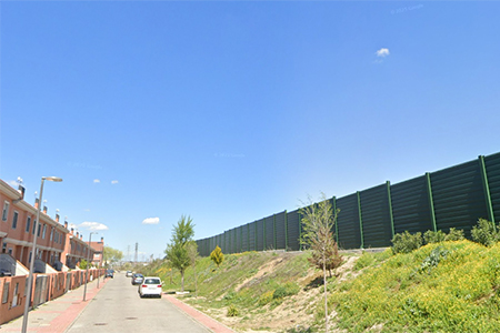 barrera acustica metalica