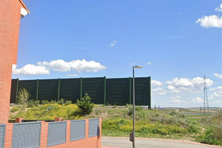 panel acustico metalico