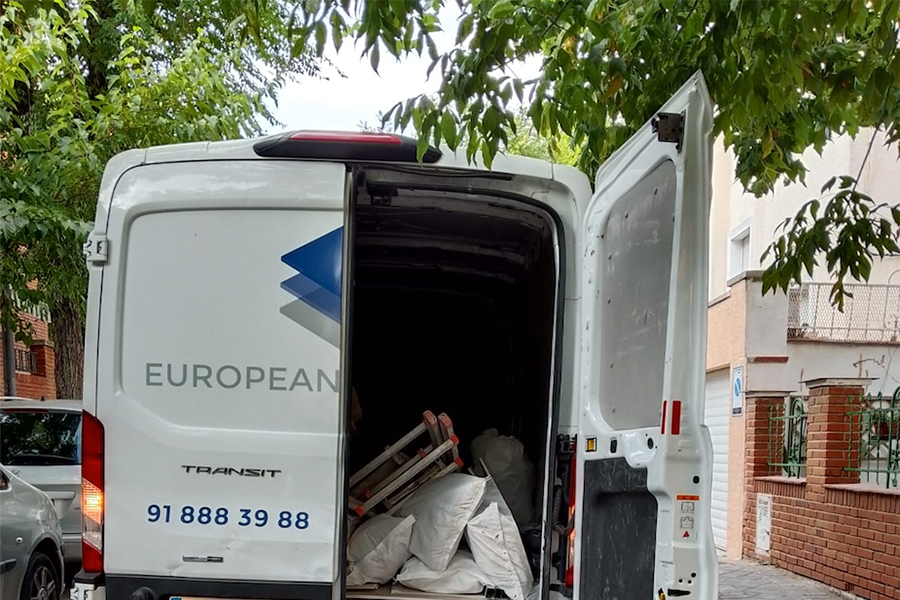 obra insonorizacion pared madrid european