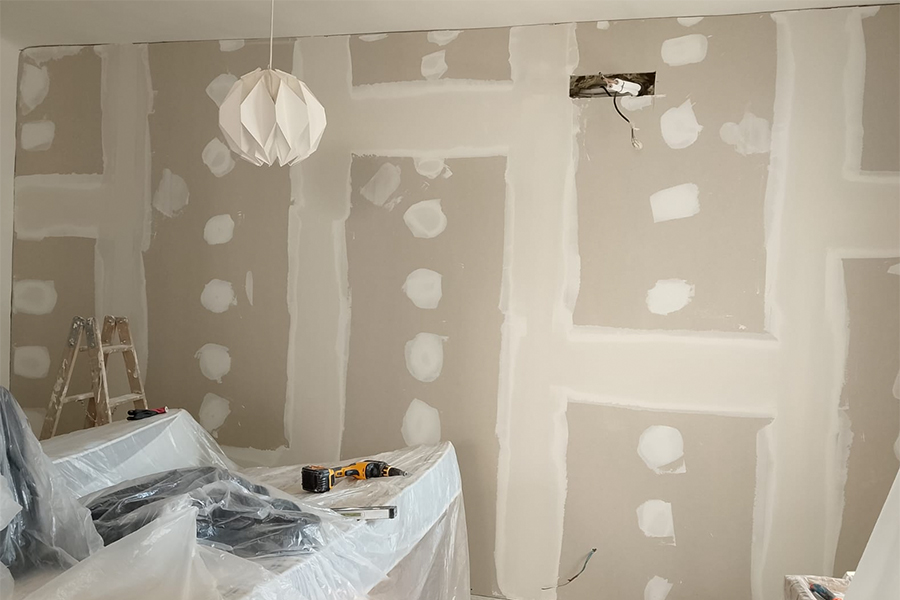 tratamiento juntas cajas registro